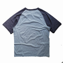 Load image into Gallery viewer, Nike Blue V Neck Back
