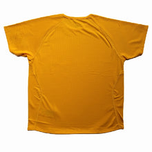 Load image into Gallery viewer, Nike Yellow Dri-Fit Running Tee back
