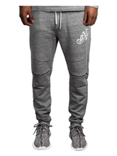 Load image into Gallery viewer, Profit x Loss - Grey Monogram Trackpants - The Hidden Base