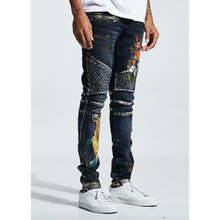 Load image into Gallery viewer, Embellish NYC - Spencer Biker Denim