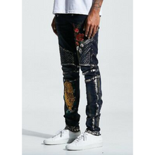 Load image into Gallery viewer, Embellish NYC - Spencer Biker Denim