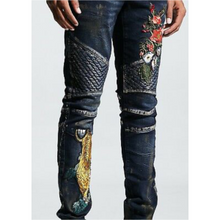 Load image into Gallery viewer, Embellish NYC - Spencer Biker Denim