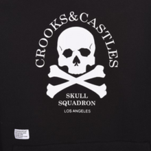 Load image into Gallery viewer, Crooks and Castles - Skull Squadron Hoodie Media 1 of 3