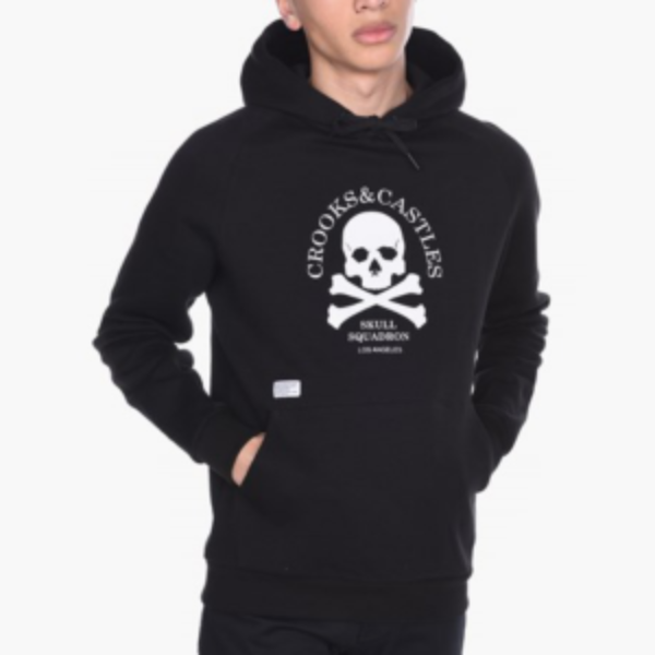 Crooks Castles Skull Squadron Hoodie The Hidden Base