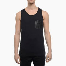Load image into Gallery viewer, Black Scale - Vio Pocket Tank Top - The Hidden Base