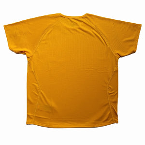 Nike Yellow Dri-Fit Running Tee back