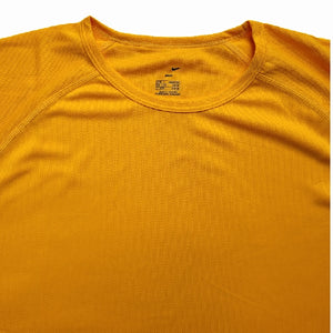 Nike Yellow Dri-Fit Running Tee close