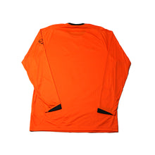 Load image into Gallery viewer, Nike - Crew Neck Football Top Long Sleeve Orange back
