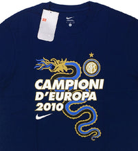 Load image into Gallery viewer, Nike - 2010 Inter Milan Nike Campioni D&#39;Europa Tee
