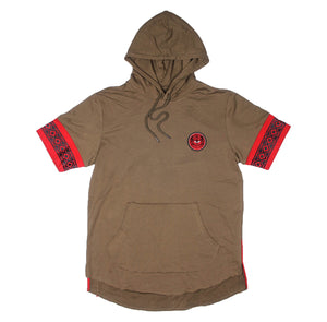 Reason Clothing - The Southwest Patchwork S/S Hoodie - The Hidden Base