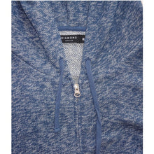 Load image into Gallery viewer, Diamond Supply Co - Blue Speckle Zip Hoodie The Hidden Base
