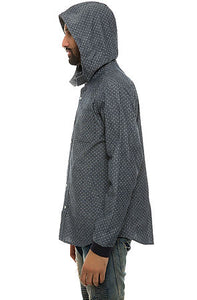 Diamond Supply Co - Marquise Hooded L/S Wind Shirt - The Hidden Base