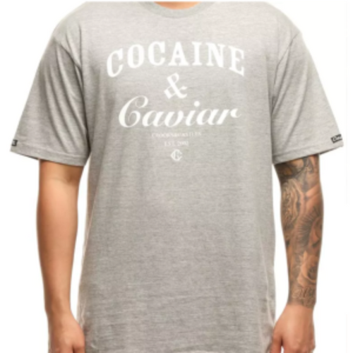 Crooks and Castles - Cocaine and Caviar Tee - The Hidden Base