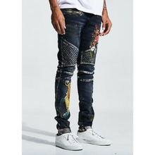 Load image into Gallery viewer, Embellish NYC - Spencer Biker Denim
