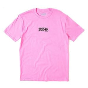INDCSN - No Future Distort Coral Tee - The Hidden Base