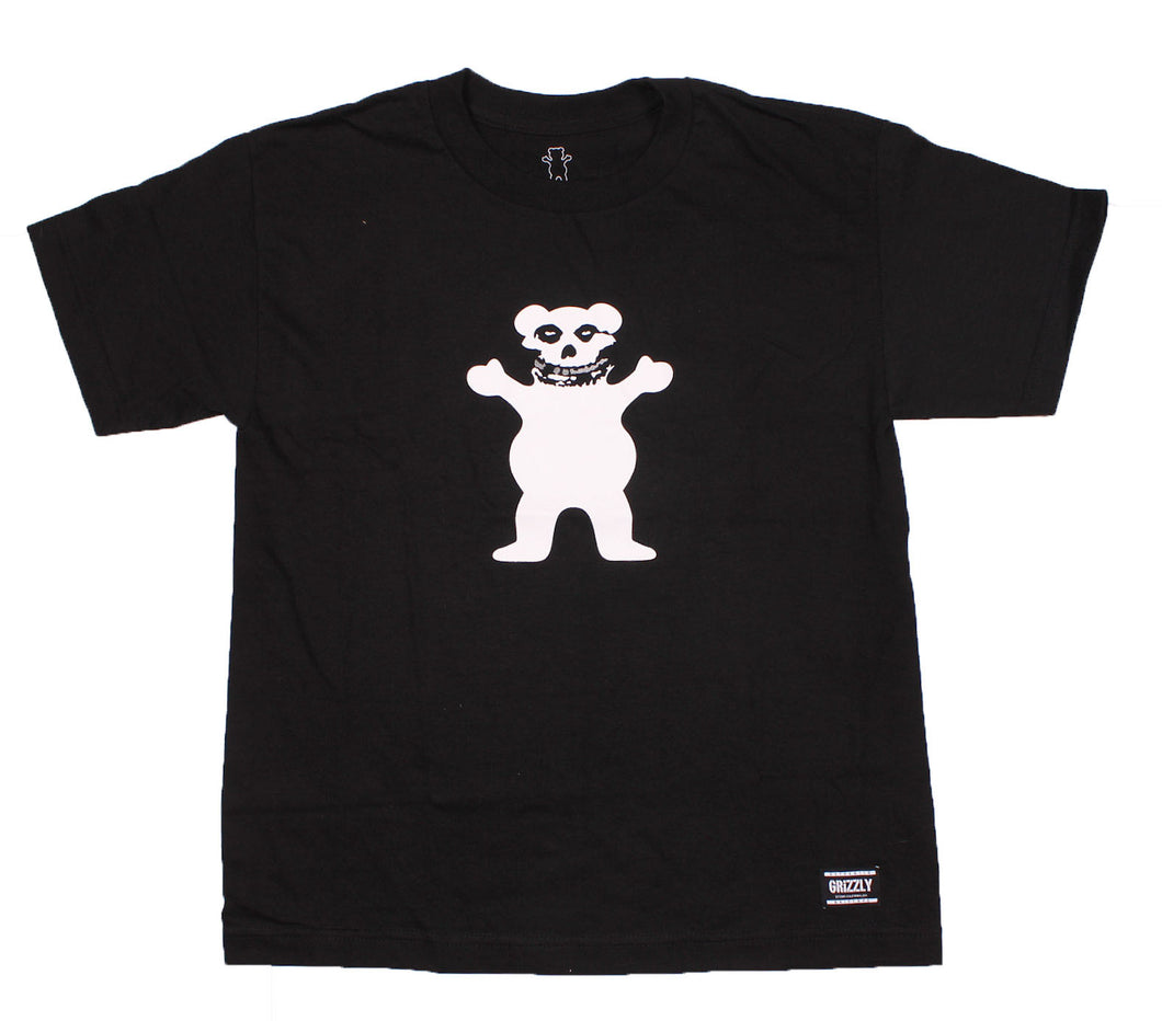 Grizzly Griptape - Fiend Club Tee (Youth Size) - The Hidden Base
