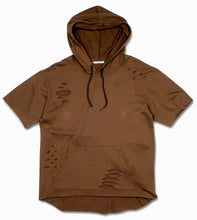 Load image into Gallery viewer, DOPPELGANG - Oblique S/S Hoodie - The Hidden Base
