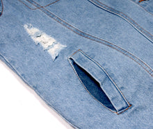Load image into Gallery viewer, DOPPELGANG - Sleeveless Denim Jacket - The Hidden Base
