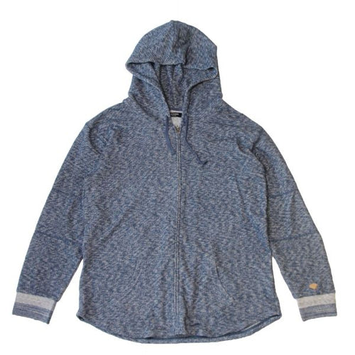 Diamond Supply Co - Blue Speckle Zip Hoodie The Hidden Base