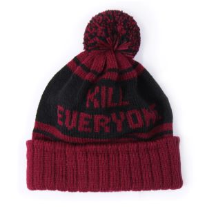 INDCSN - Maroon Kill Everyone Beanie - The Hidden Base