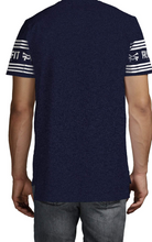 Load image into Gallery viewer, Profit x Loss - Bando Tee Navy - The Hidden Base
