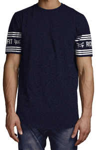 Profit x Loss - Bando Tee Navy - The Hidden Base