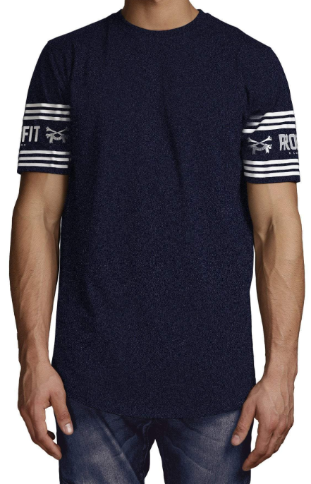 Profit x Loss - Bando Tee Navy - The Hidden Base