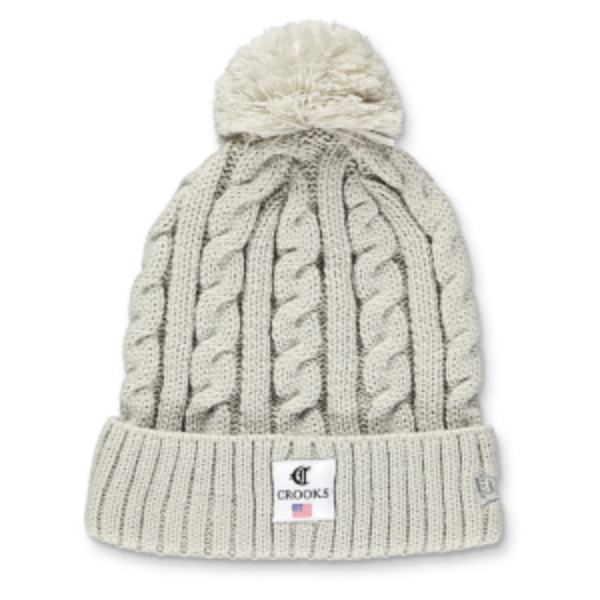 Crooks and Castles - Pom Knit Beanie Media 1 of 1