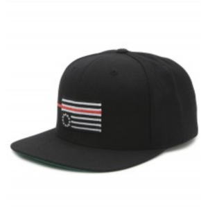 Black Scale - Red Rebel Fitted - The Hidden Base