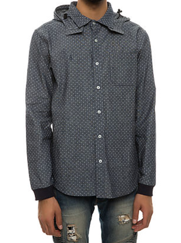 Diamond Supply Co - Marquise Hooded L/S Wind Shirt - The Hidden Base