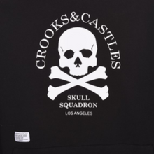 Load image into Gallery viewer, Crooks and Castles - Skull Squadron Hoodie Media 1 of 3
