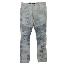 Load image into Gallery viewer, Embellish NYC - Lightwash Biker Denim
