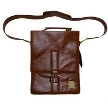 Load image into Gallery viewer, Akomplice -  Tan Leather Laptop Bag - The Hidden Base
