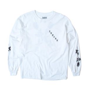 INDCSN - X My Heart LS White Tee - The Hidden Base