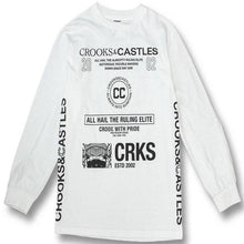 Load image into Gallery viewer, Crooks and Castles - Recognition L/S Tee - The Hidden Base
