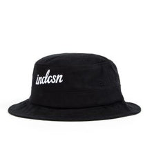 Load image into Gallery viewer, INDCSN - Black Distressed Bucket Hat - The Hidden Base
