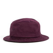 Load image into Gallery viewer, INDCSN - Maroon Distressed Bucket Hat - The Hidden Base
