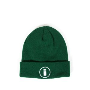 INDCSN - Circle Logo Beanie Green - The Hidden Base