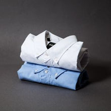 Load image into Gallery viewer, INDCSN - Costanza S/S Oxford Shirt Blue - The Hidden Base
