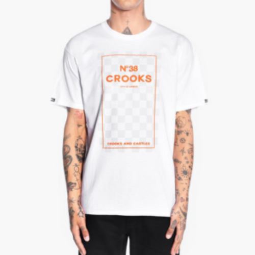 Crooks and Castles - No.38 Checkered Tee - The Hidden Base